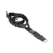 Single Point Steel Clip Bungee Sling w/ Polymer Buckle