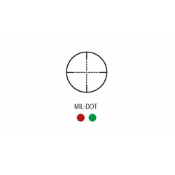 Tactical Scope 2.5-10x40 Dual Ill. w/Green Laser & Mil-Dot