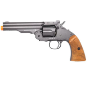 Schofield No.3 CO2 Airsoft Revolver 5 Barrel - Black