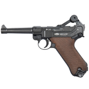 Gletcher P08 CO2 Blowback Steel BB gun