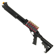 JAG Arms Scattergun TSS Green Gas Airsoft Shotgun w/ Side Saddle