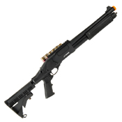 JAG Arms Scattergun TSS Green Gas Airsoft Shotgun w/ Side Saddle