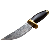 Elk Ridge Damascus Fixed Blade Knife