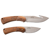 Elk Ridge Fixed Blade Knife Set of Two w/ Sheath
