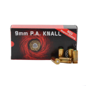 9mm PA Blank Ammo Box of 50