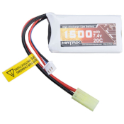 7.4V PEQ LiPo Battery 1000mAh Mini Tamiya