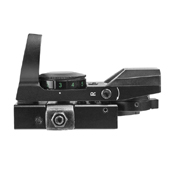 NcStar Green/Red 4 Reticles Reflex Sight with Mount - Black