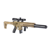 SIG MCX Air Pellet Rifle - Flat Dark Earth w/Air Scope 14x24WR-USA VERSION 700 FPS