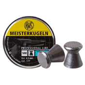 RWS Meisterkugeln .177 Cal Wadcutter Pellets 500ct